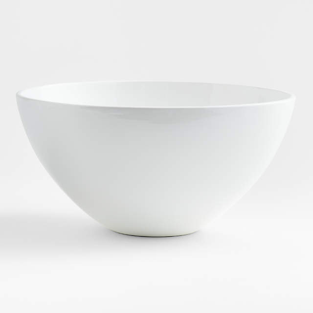 Serena Pearly White Serving Bowl With Lid Small 1 L