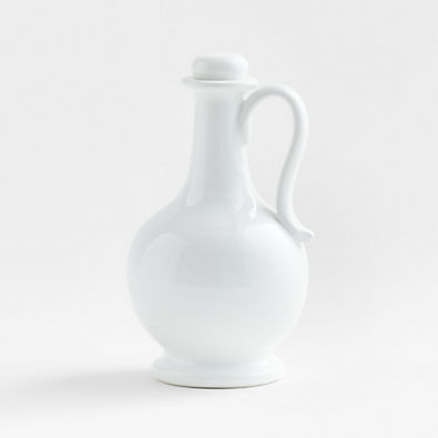 View Sorrento White Ceramic Olive Oil Cruet details