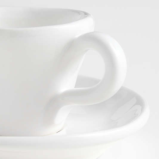 Sorrento White Espresso Cup and Saucer