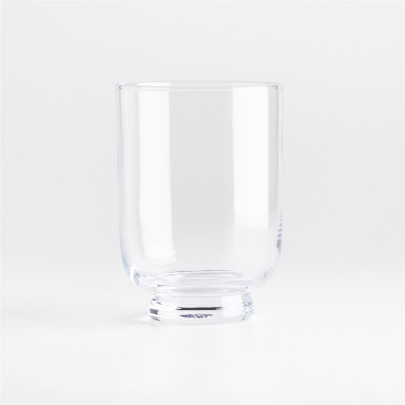 Soto Clear Glass Hurricane  Candle Holder 7" - image 0 of 5