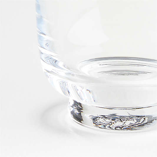 Soto Clear Glass Hurricane  Candle Holder 7"