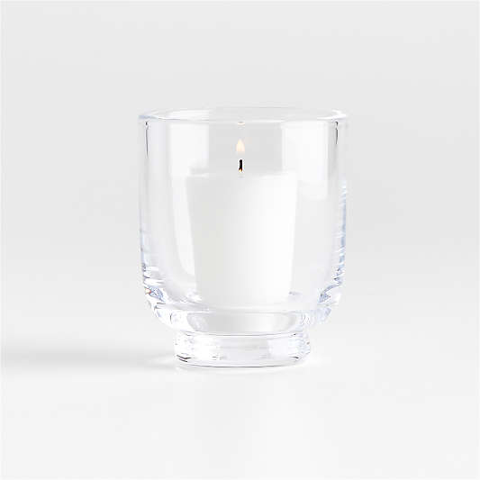 Soto Clear Glass Hurricane Candle Holder 3.5"