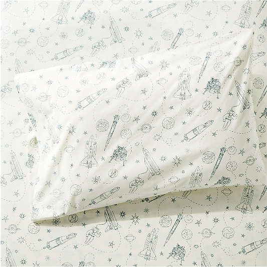 Kids Organic Space Pillowcase