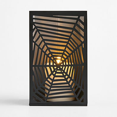 View Spider Web Paper Bag Metal Lantern details