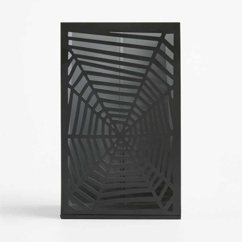 Spider Web Paper Bag Metal Lantern - image 2 of 4