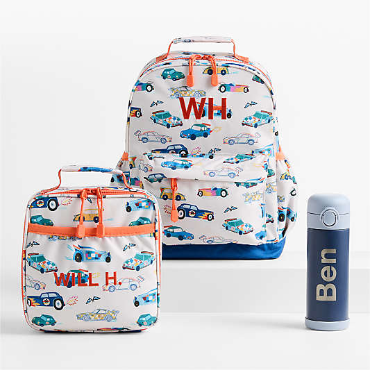 Speed Racecars Kids Backpack Bundle
