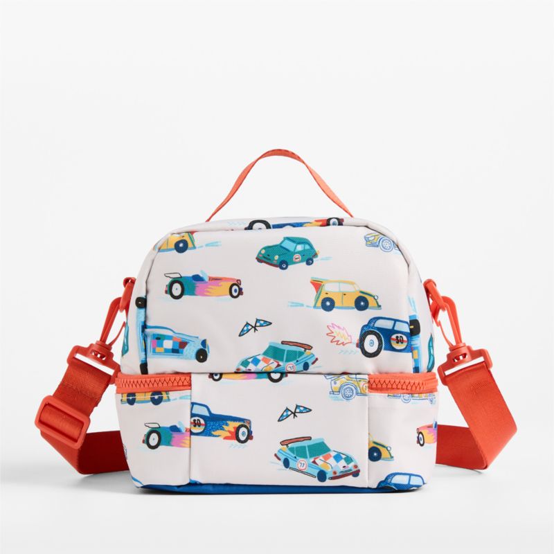 Speed Racecars Dual Compartment Soft Insulated Kids Lunch Box - image 2 of 6