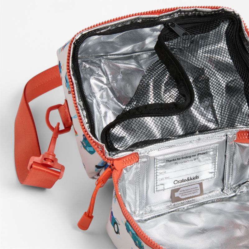 Speed Racecars Dual Compartment Soft Insulated Kids Lunch Box - image 4 of 6