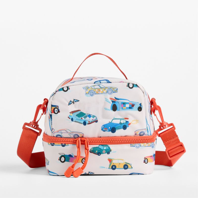 Speed Racecars Dual Compartment Soft Insulated Kids Lunch Box - image 1 of 6