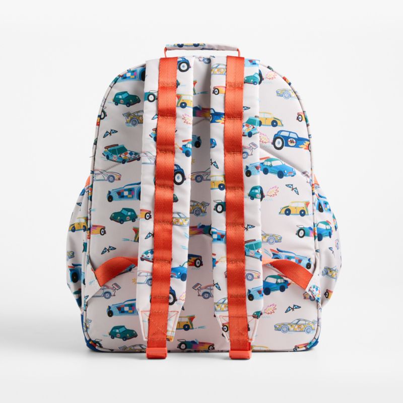 Speed Racecars Large Kids Backpack with Side Pockets - image 3 of 8
