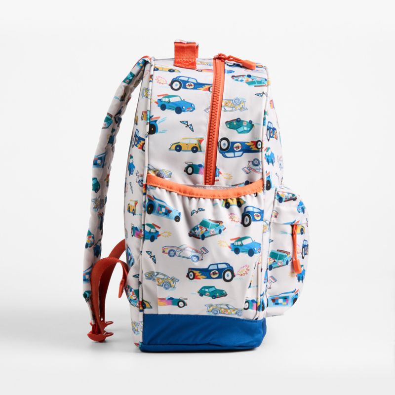Speed Racecars Large Kids Backpack with Side Pockets - image 2 of 8