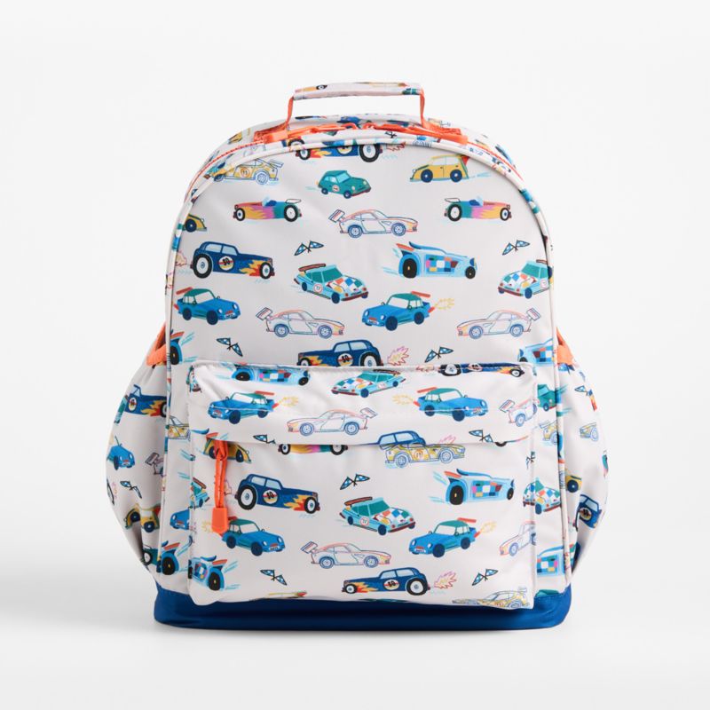 Speed Racecars Large Kids Backpack with Side Pockets - image 1 of 8
