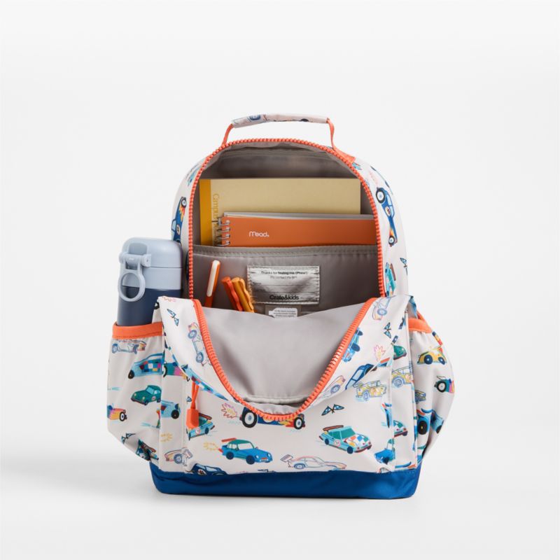 Speed Racecars Medium Kids Backpack with Side Pockets - image 6 of 9