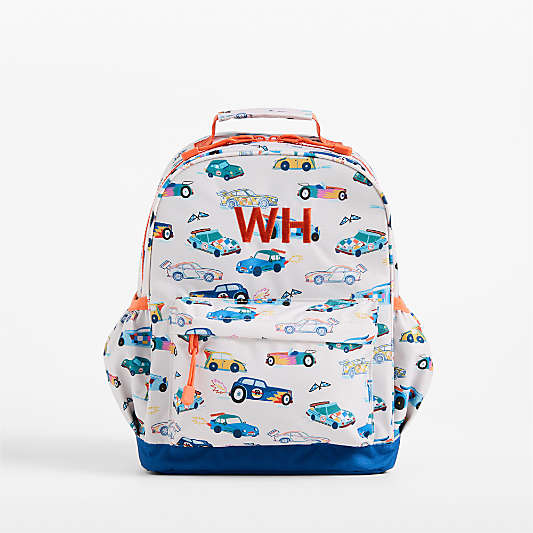 Speed Racecars Medium Kids Backpack with Side Pockets