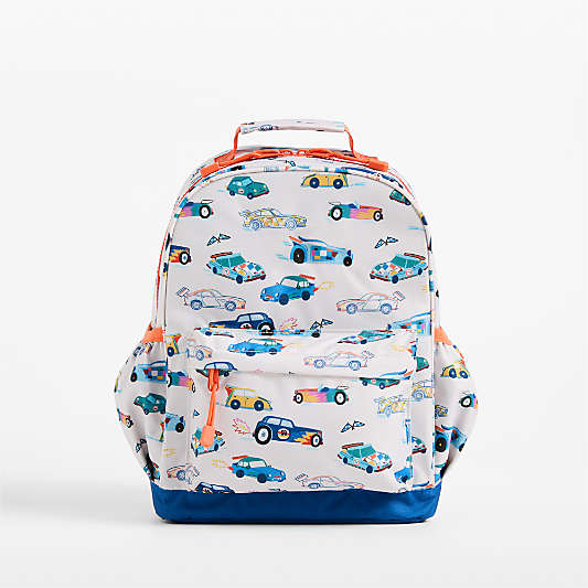 Speed Racecars Medium Kids Backpack with Side Pockets