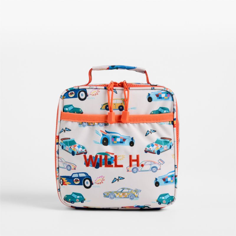 Viewing product image Speed Racecars Standard Soft Insulated Kids Lunch Box - image 1 of 8