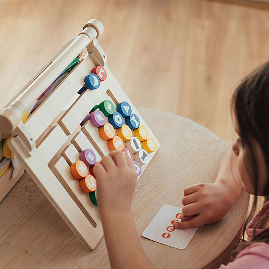 Wonder & Wise by Asweets Wooden Toddler Spellbinder Spelling Toy