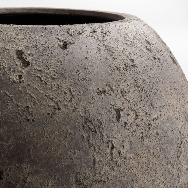 Sphere 22.5" x 26.0" Bronze Textured Indoor/Outdoor Planter - image 3 of 10