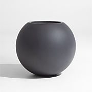 Veneto 21"x16.5" Green Ceramic Indoor/Outdoor Planter