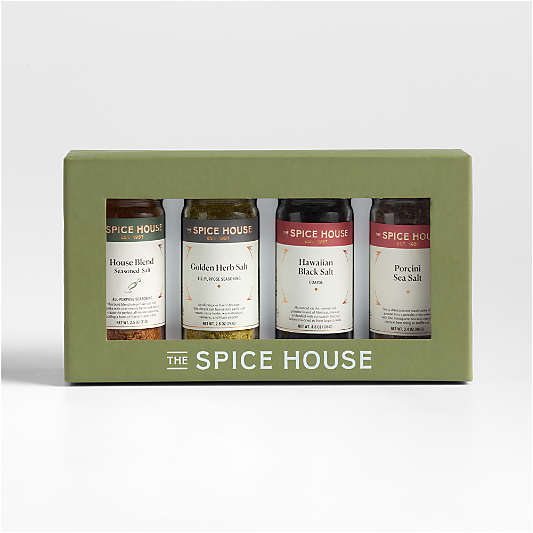 The Spice House 4-Jar Sea Salt Gift Set
