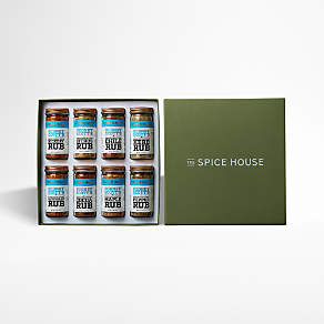 The Spice House Barbecue Seasoning Collection - Barbecue Deluxe Collection, Set of 8