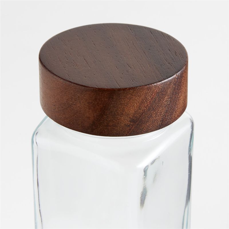 Spice Jar with Acacia Lid - image 2 of 3