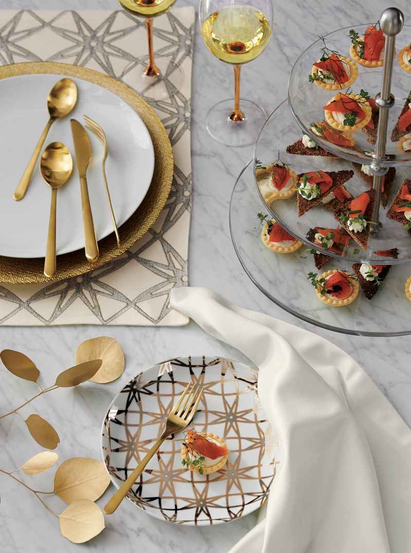 Jasper Gold 20-Piece Flatware Set