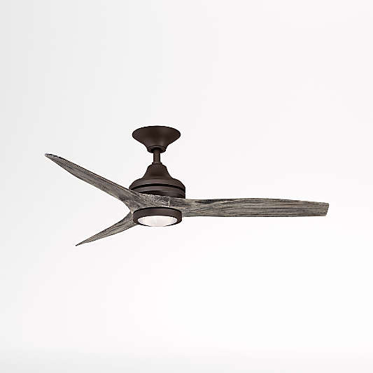 Fanimation Spitfire 48" Matte Greige Indoor/Outdoor Ceiling Fan with LED Light