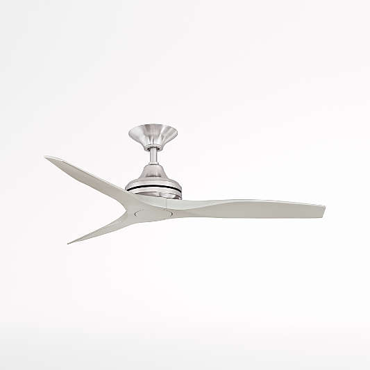 Fanimation Spitfire 48" Brushed Nickel Indoor/Outdoor Ceiling Fan