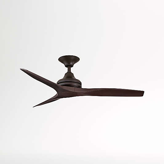 Fanimation Spitfire 48 Dark Bronze/Walnut Indoor/Outdoor Ceiling Fan