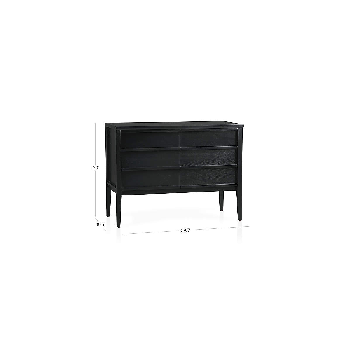 Crate and barrel spotlight credenza discount