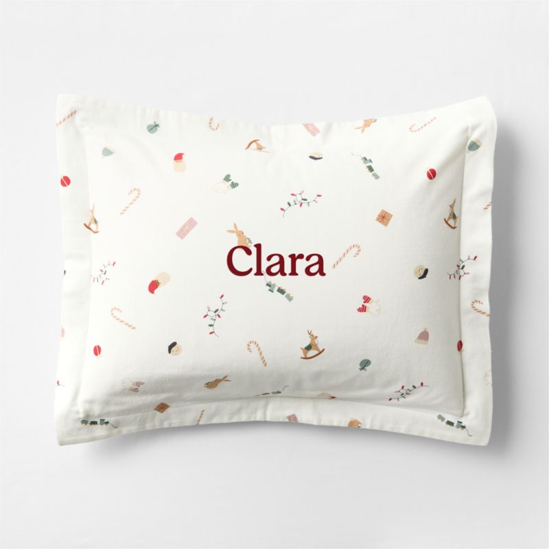 Supercozy Merry Moments Christmas 100% Organic Cotton Flannel Kids Pillow Sham - image 2 of 3