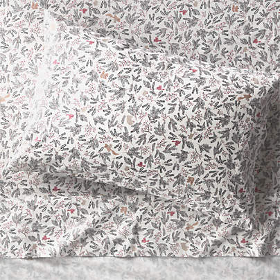 Supercozy Enchanted Winter Wonderland Organic Flannel Kids Twin Sheet Set