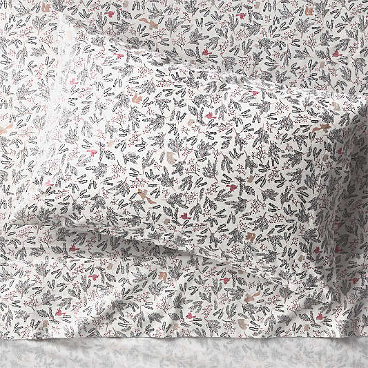 Supercozy Enchanted Winter Wonderland 100% Organic Cotton Flannel Kids Twin Sheet Set