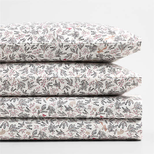 Supercozy Enchanted Winter Wonderland 100% Organic Cotton Flannel Kids Sheet Set