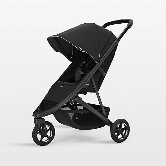 Thule Spring 2 Black Compact City Newborn Stroller