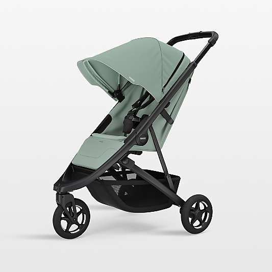 Thule Spring 2 Mist Green Compact City Newborn Stroller