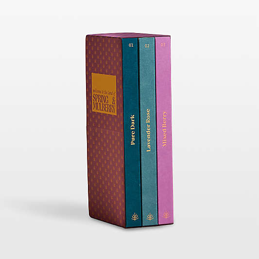 Spring & Mulberry Garden Party Chocolate Bar 3-Pack Set