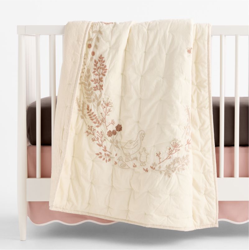 Supersoft Cacao Brown Organic Cotton Gauze Baby Crib Fitted Sheet - image 4 of 6