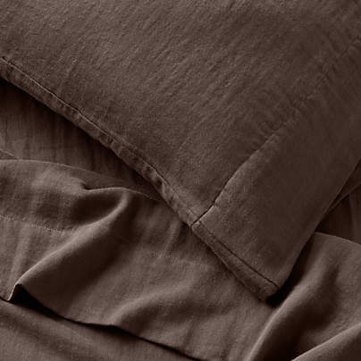 Supersoft Cacao Brown 100% Organic Cotton Gauze Kids Sheet Set