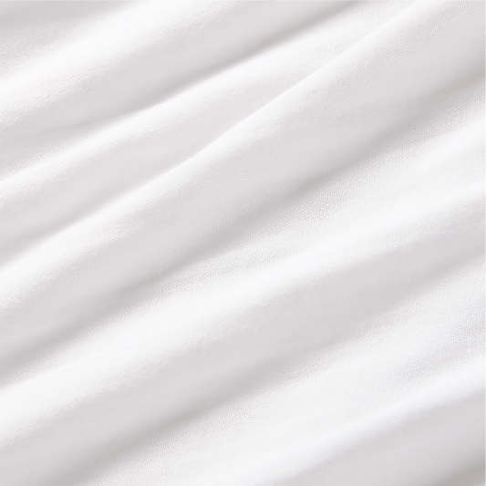 Organic Cotton Gauze Crisp White Bed Sheet Set