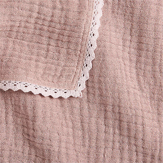 Supersoft Hushed Violet Organic Cotton Gauze Serenade Gift Set