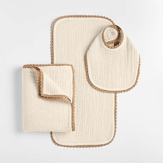 Supersoft Undyed Organic Cotton Gauze Serenade Gift Set