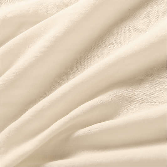 Supersoft Organic Cotton Gauze Undyed King Bed Sheet Set