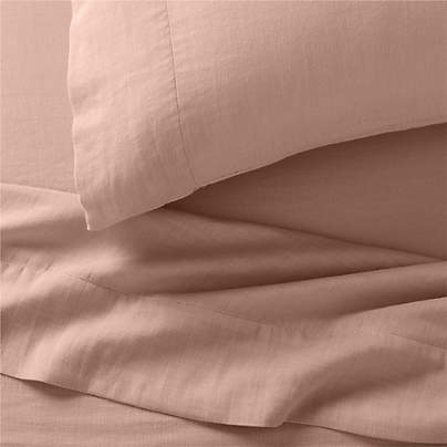 Supersoft Violet Rose Organic Cotton Gauze Kids Sheet Set