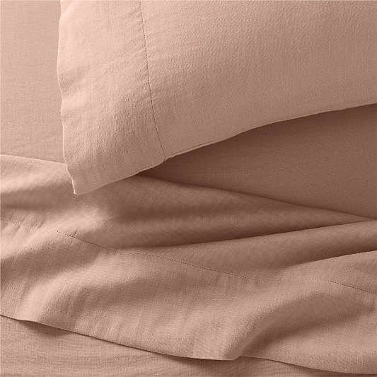 Supersoft Violet Rose Organic Cotton Gauze Kids Sheet Set