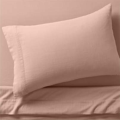 Supersoft Violet Rose 100% Organic Cotton Gauze Kids Twin Sheet Set