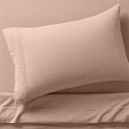 Supersoft Violet Rose 100% Organic Cotton Gauze Kids Twin Sheet Set