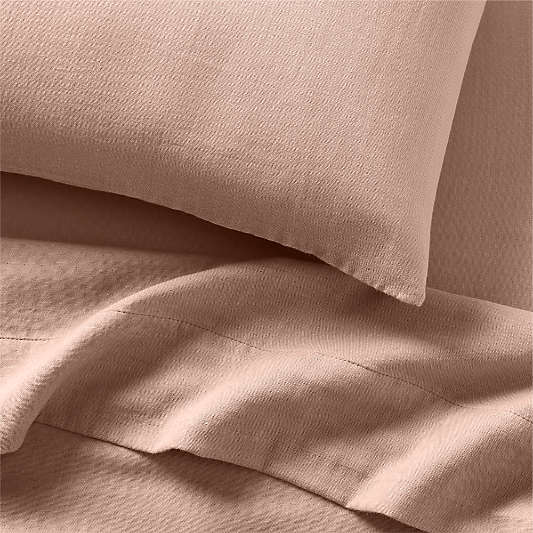 Supersoft Violet Rose 100% Organic Cotton Gauze Toddler Sheet Set