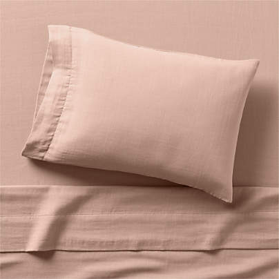 Supersoft Violet Rose 100% Organic Cotton Gauze Toddler Sheet Set